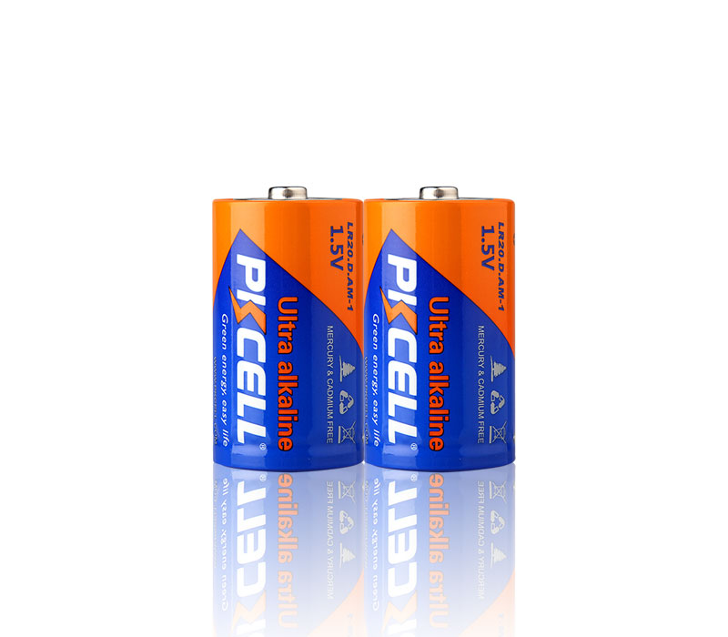 堿性1號電池LR20二粒縮裝