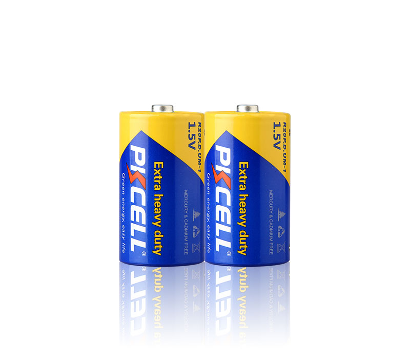 碳性大號(hào)電池R20P二粒縮裝